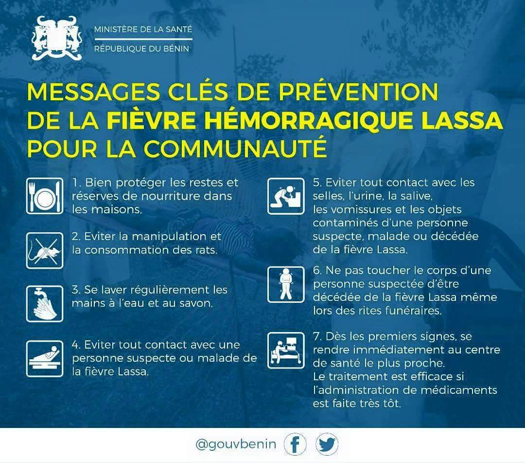 Point de presse du Ministre de la santé sur la fièvre LASSA 2018